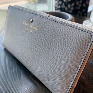 Kate Spade Stacy Bi-Fold Cream Wallet